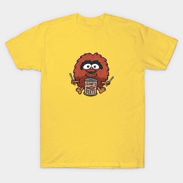 Beet Drum! T-Shirt by Cam Garrity